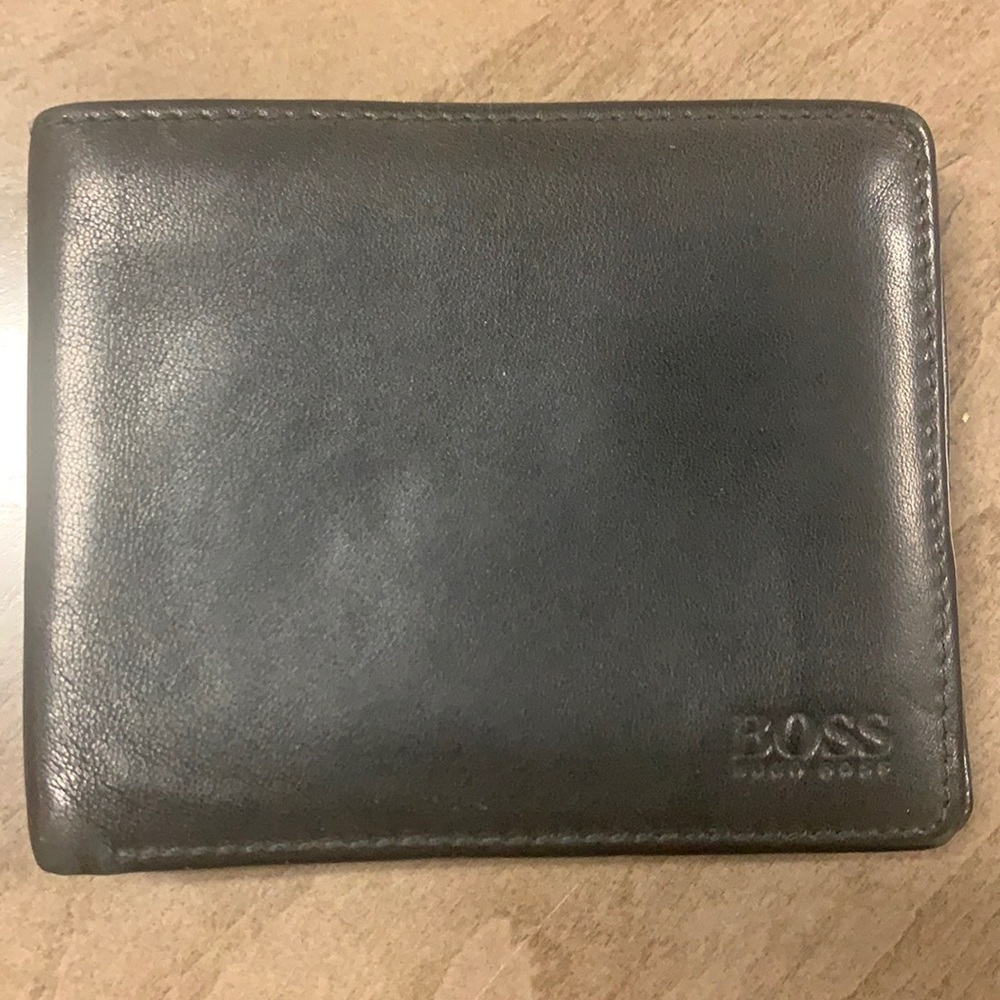 Black wallet Hugo boss